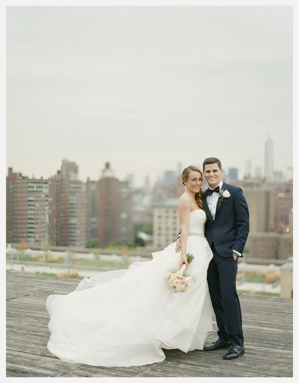 Studio 450 rooftop wedding photos by Alicia Swedenborg, New York